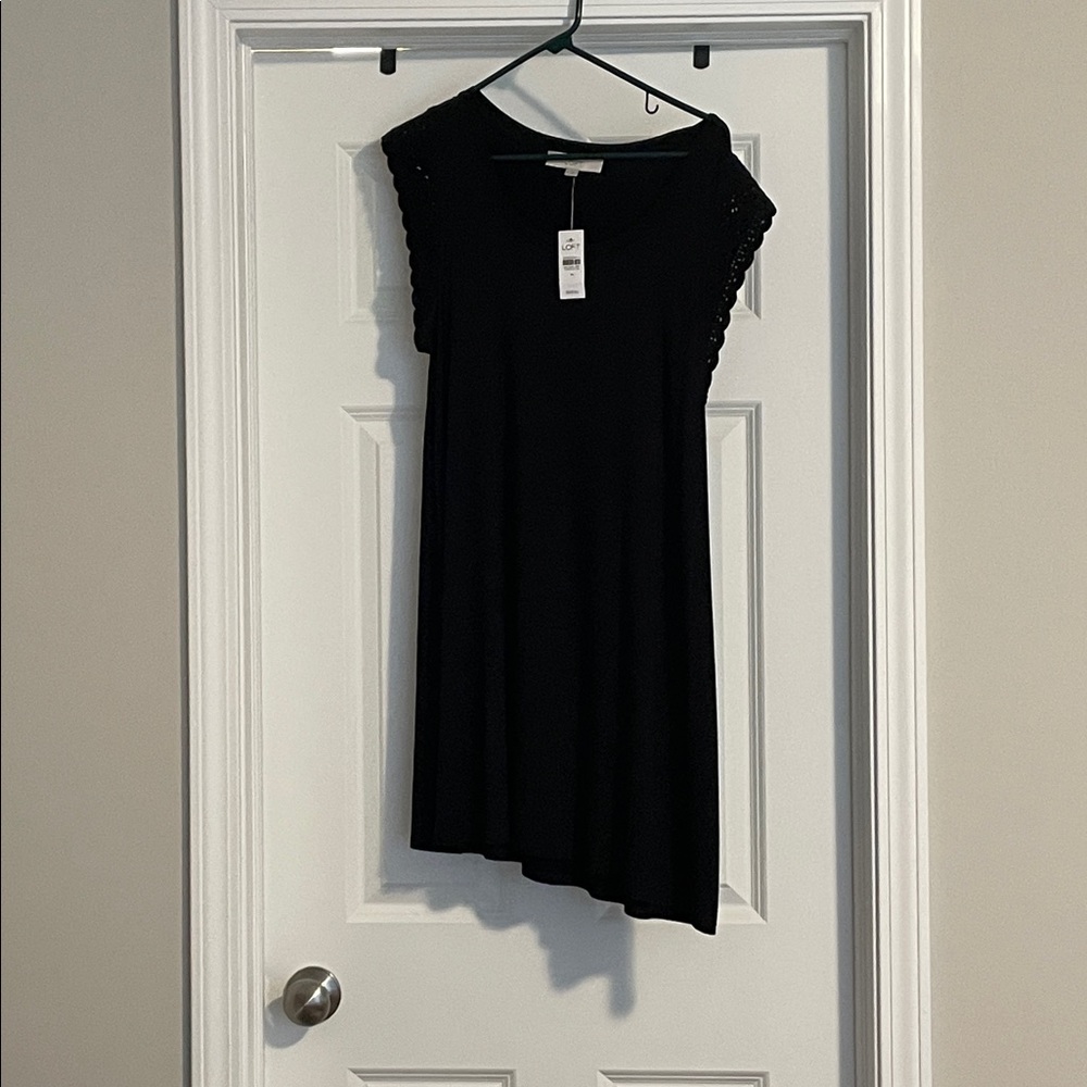 LOFT Elegant Black Dress